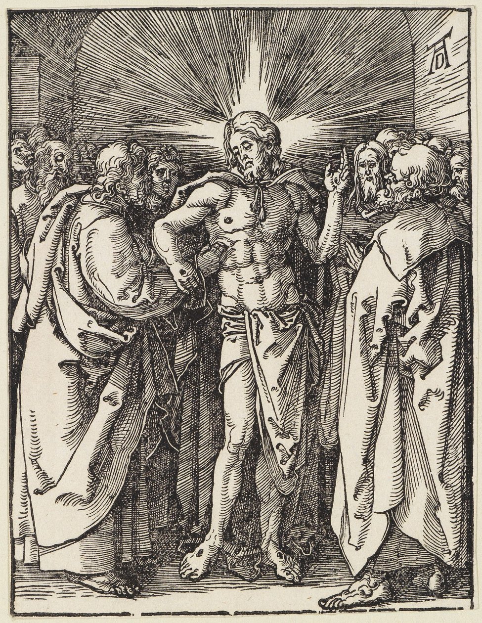 A incredulidade de São Tomé de Albrecht Dürer