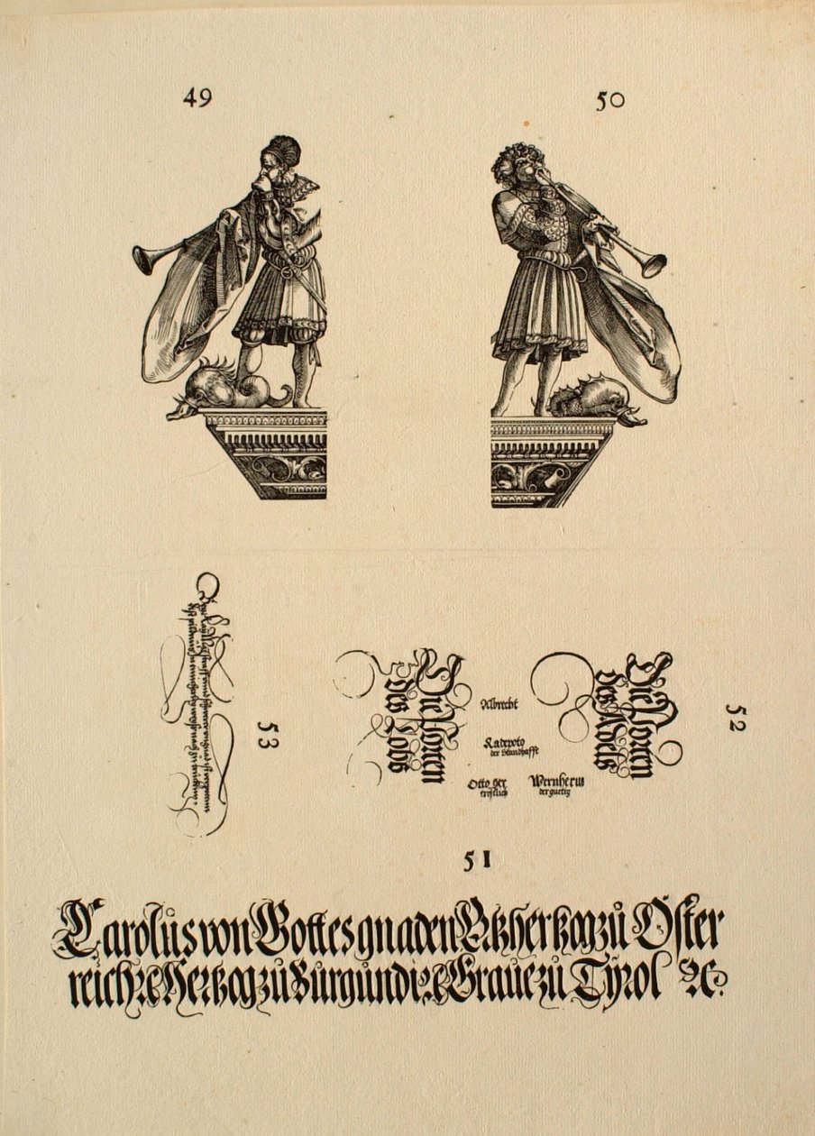 Pormenor 49-53 de Albrecht Dürer