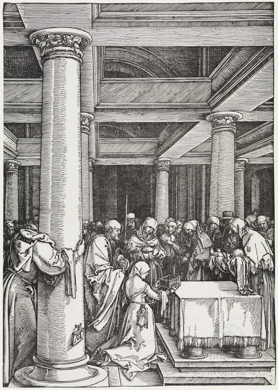 A apresentação no templo de Albrecht Dürer