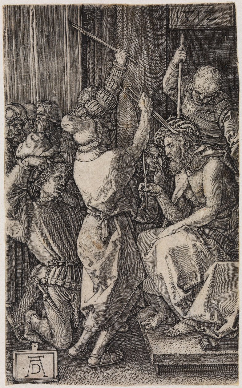 A coroação de espinhos de Albrecht Dürer