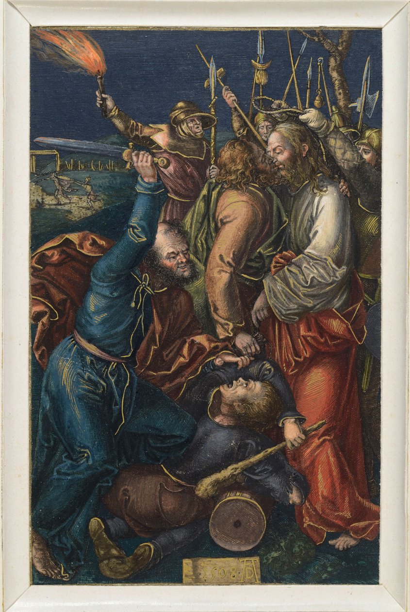 A prisão de Cristo de Albrecht Dürer