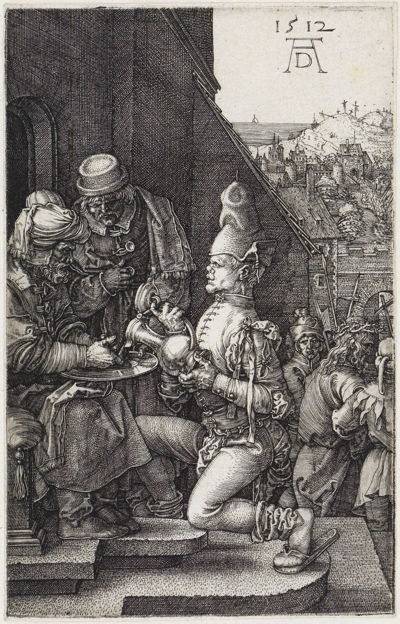 Pilatos lava as mãos de Albrecht Dürer