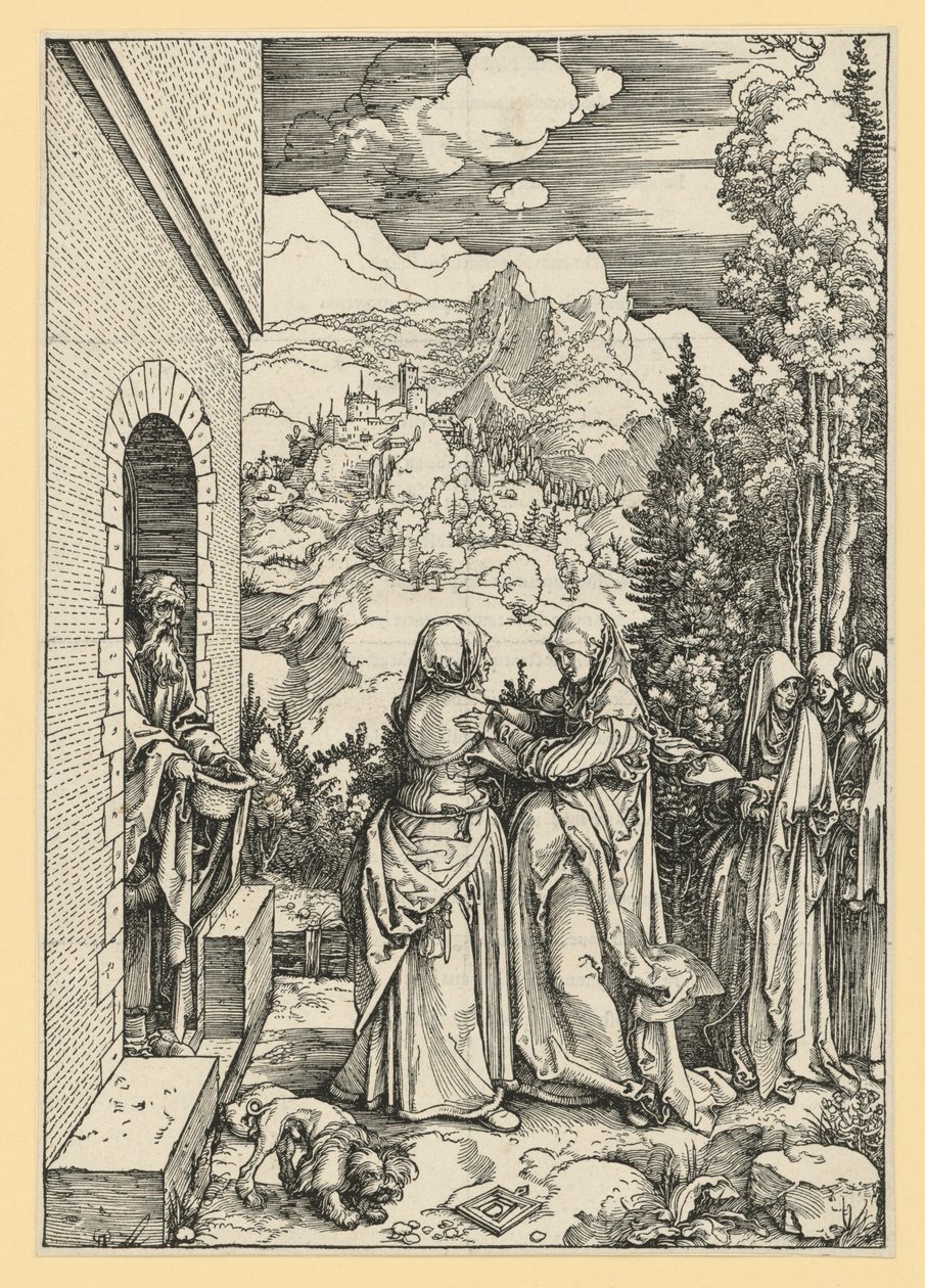 A Visitação de Albrecht Dürer