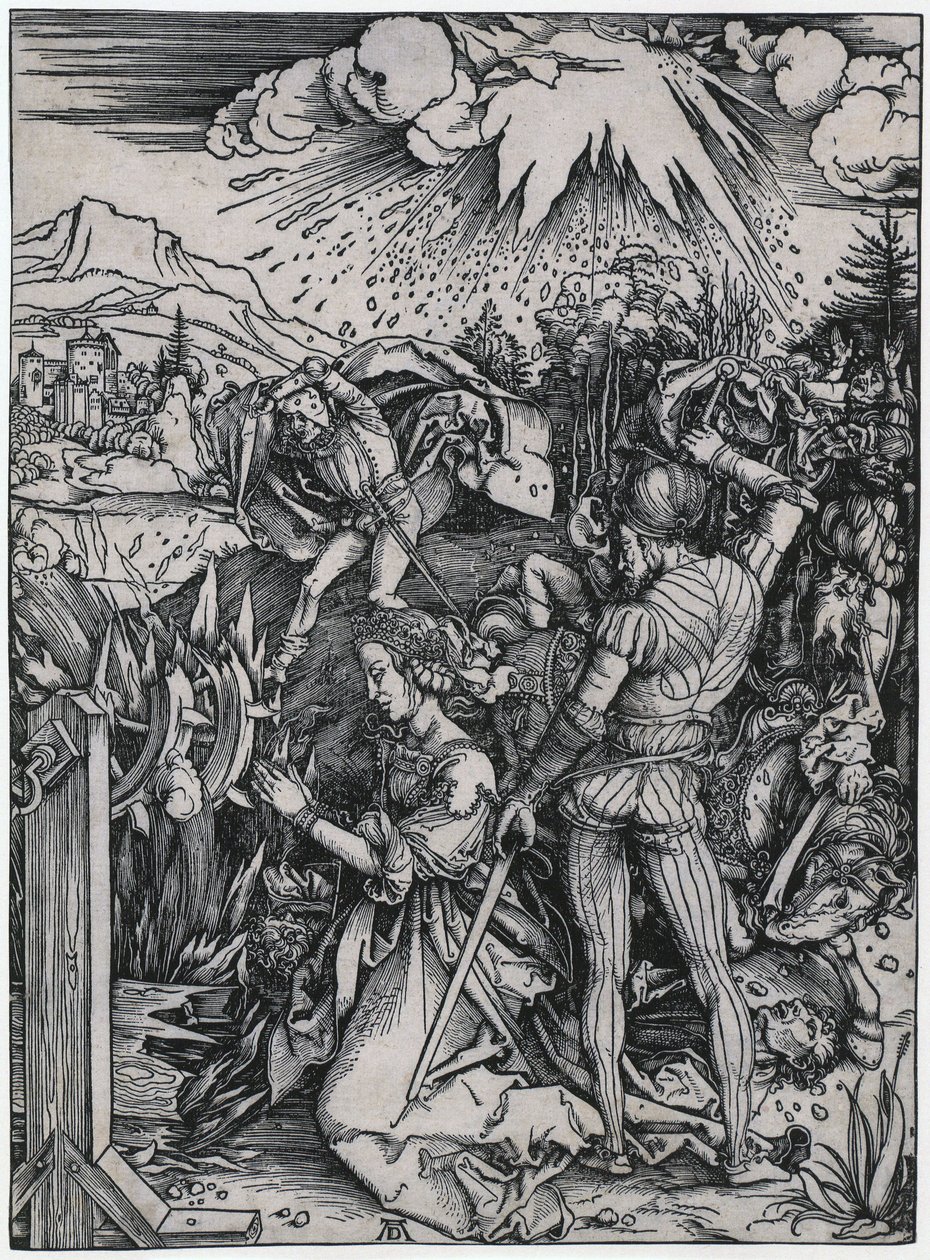 O martírio de Santa Catarina de Albrecht Dürer