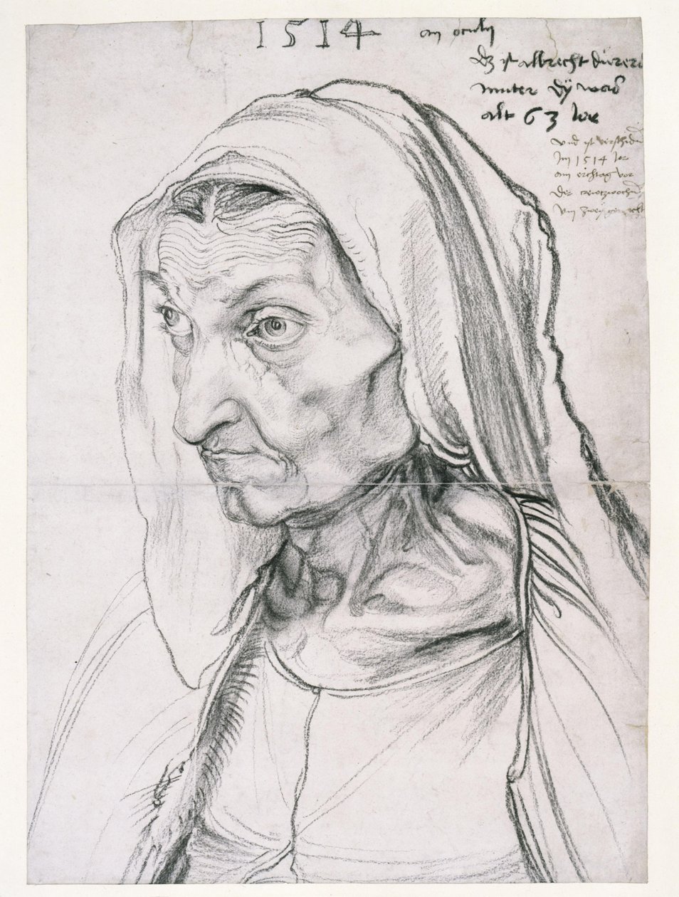 A mãe do artista de Albrecht Dürer