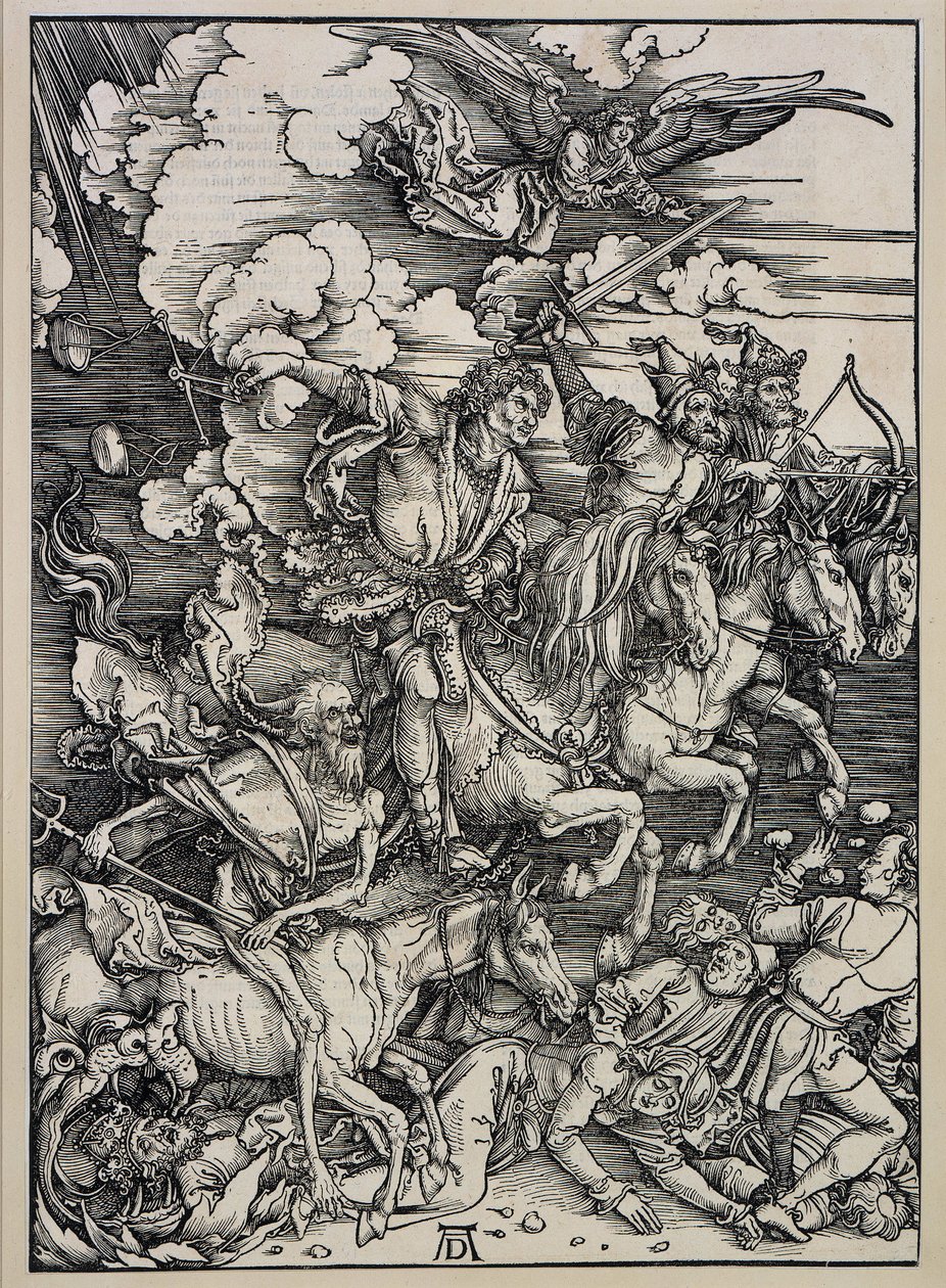 Os quatro cavaleiros do Apocalipse de Albrecht Dürer