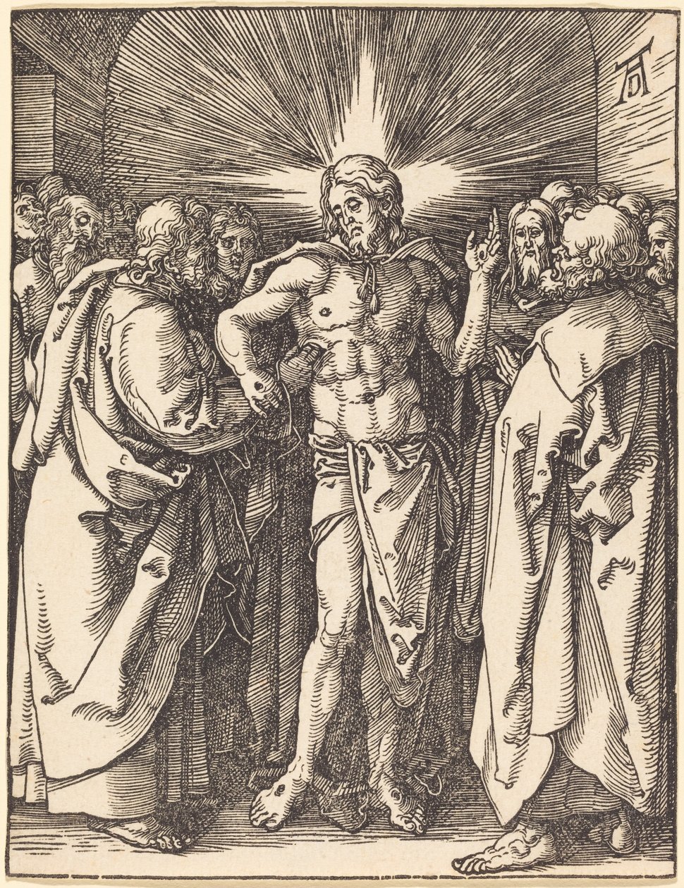 Tomé, o incrédulo de Albrecht Dürer
