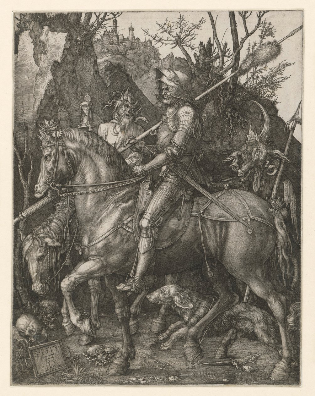 Três cavaleiros de Albrecht Dürer