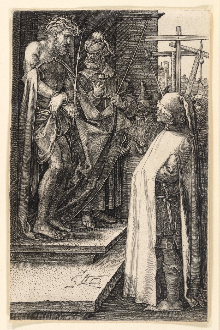 Ecce Homo (A Paixão em gravura em cobre) de Albrecht Dürer