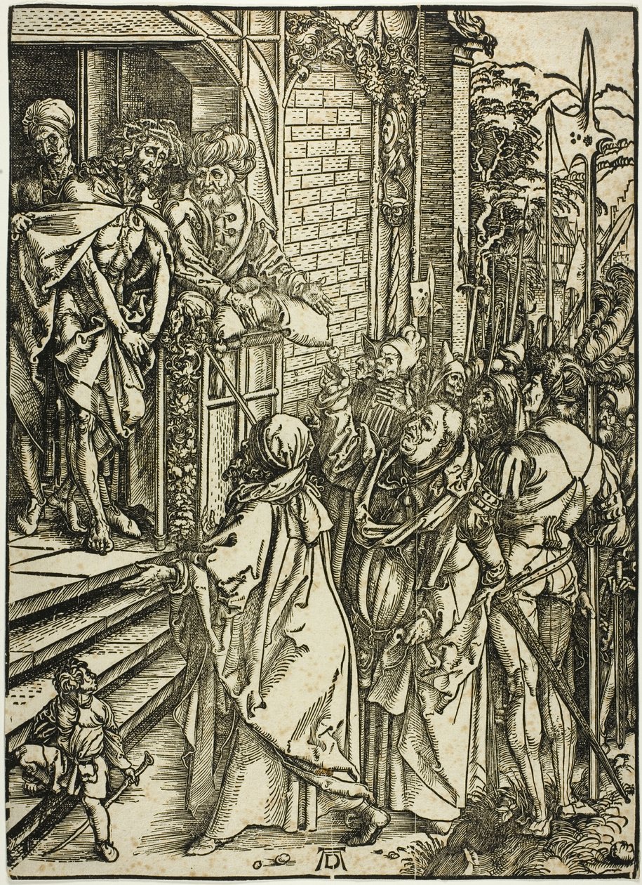 Ecce Homo - A Apresentação de Cristo, da Grande Paixão de Albrecht Dürer