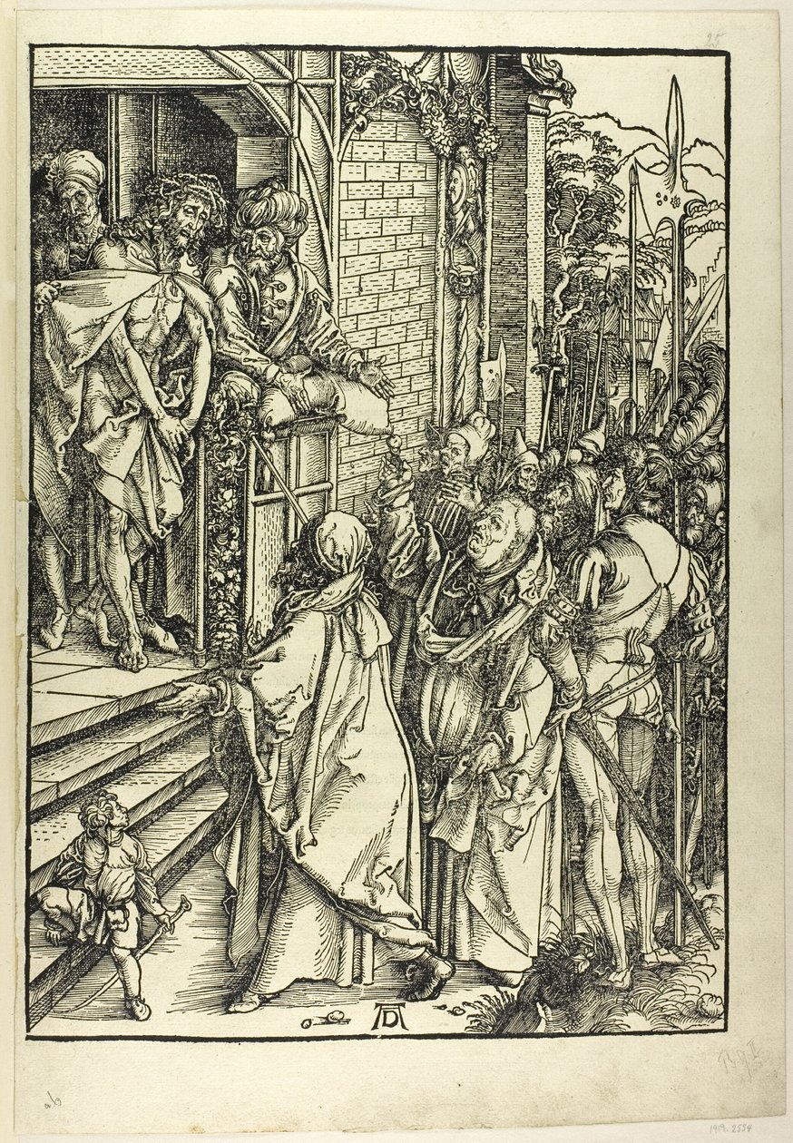 Ecce Homo - A Apresentação de Cristo, da Grande Paixão de Albrecht Dürer