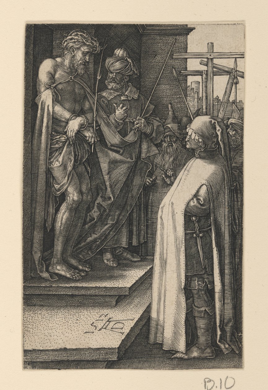 «Ecce Homo», da série «A Paixão Gravada» de Albrecht Dürer