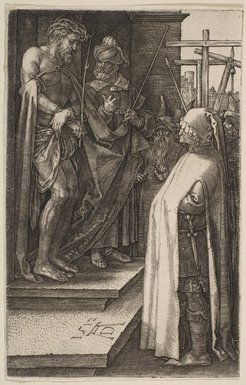 Ecce Homo, de A Paixão, 1512. de Albrecht Dürer