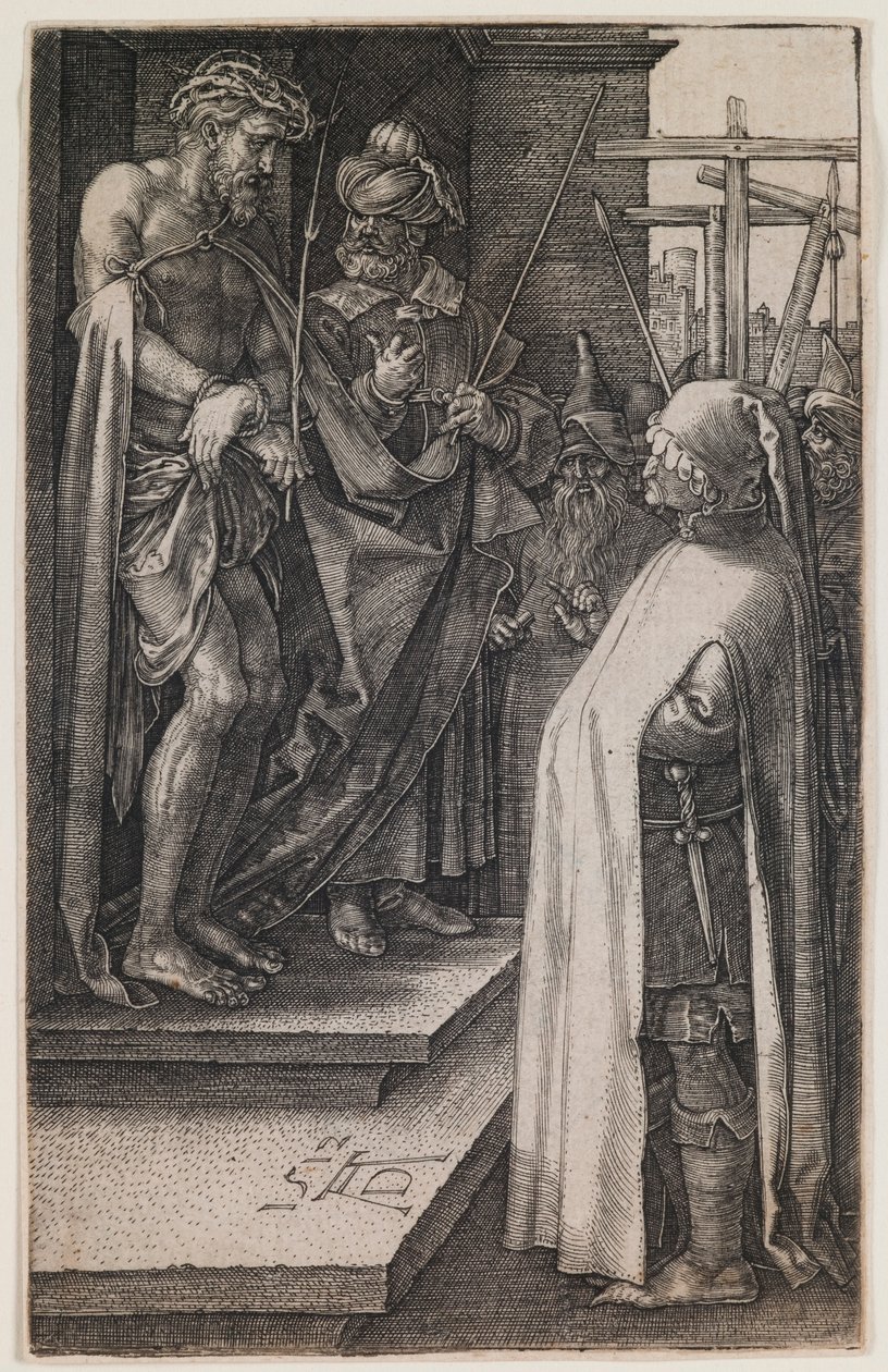 Ecce Homo, da série "A Paixão Gravada". de Albrecht Dürer