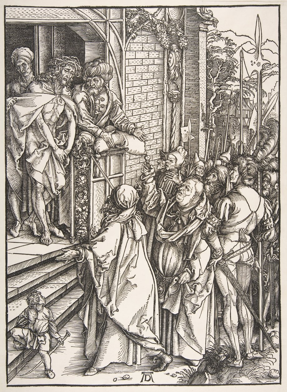 Ecce Homo, da série The Large Passion, ca. 1498-99. de Albrecht Dürer
