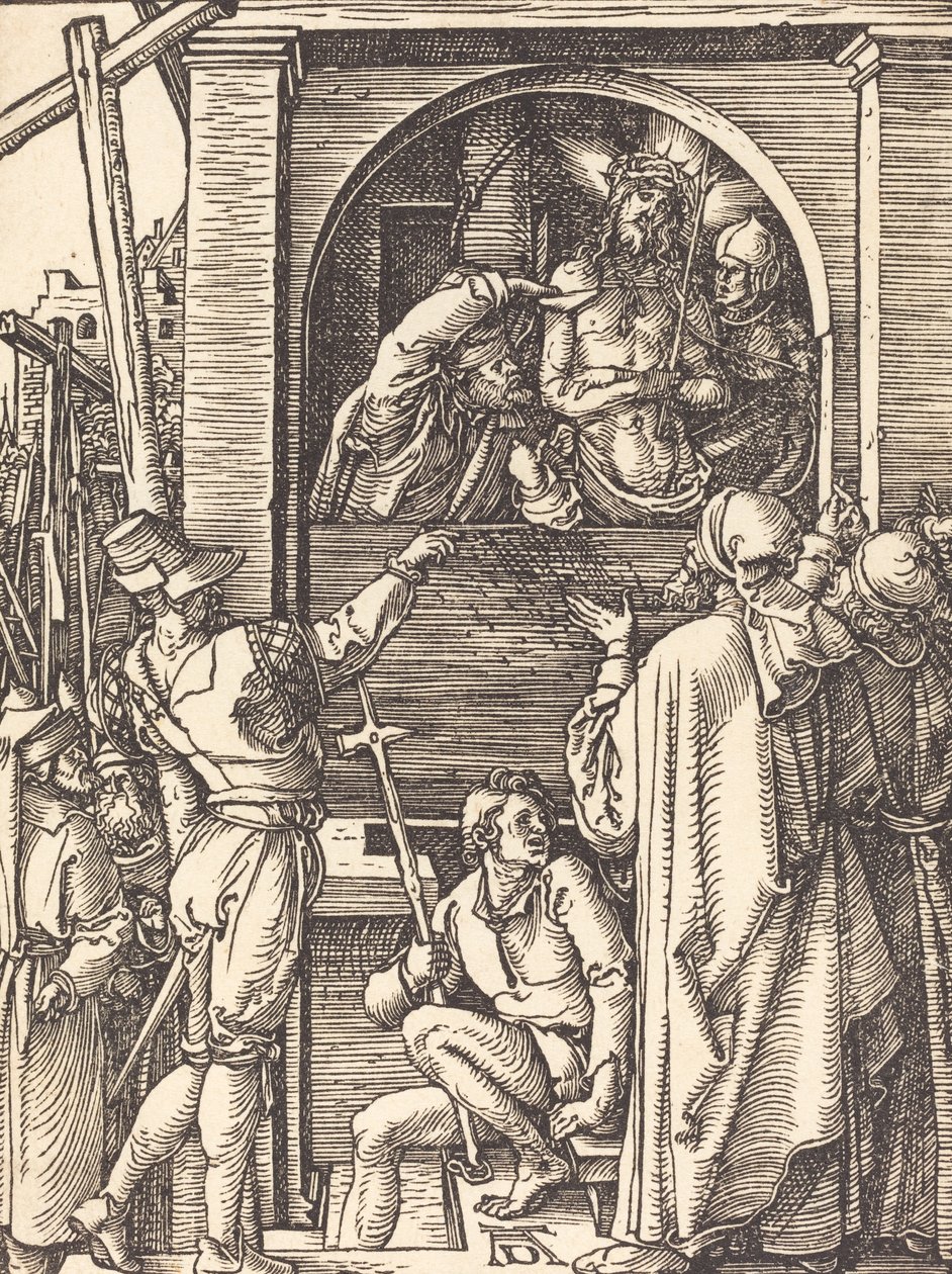 Ecce Homo, provavelmente c. 15091510. de Albrecht Dürer