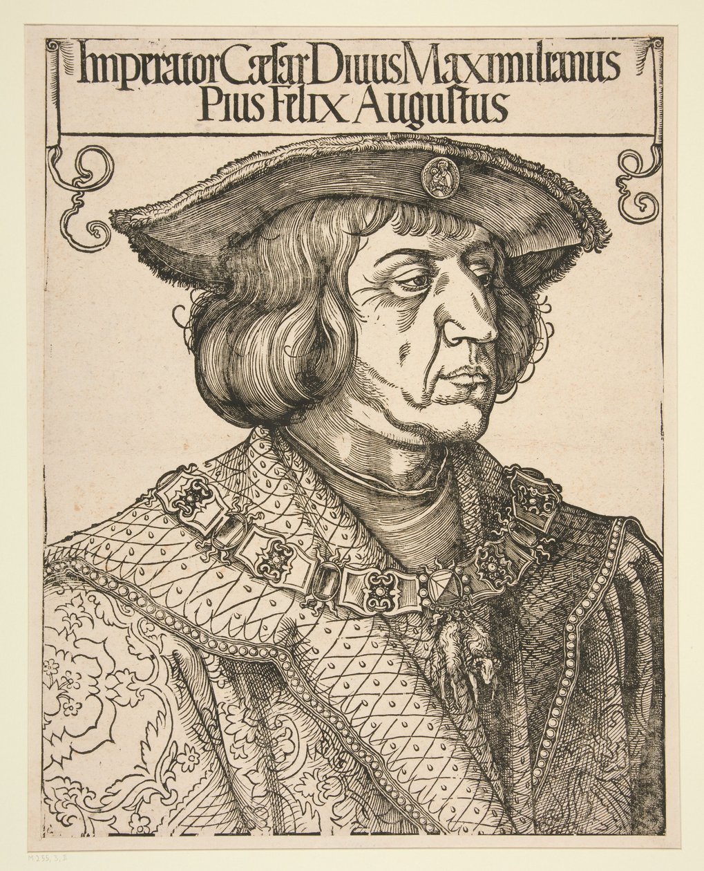 O imperador Maximiliano de Albrecht Dürer