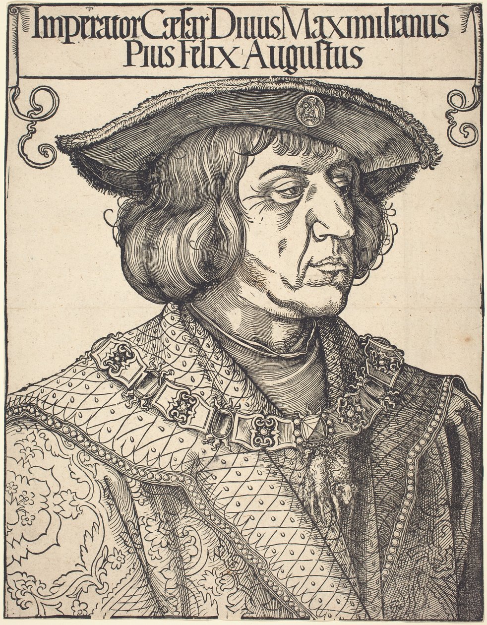 Imperador Maximiliano I de Albrecht Dürer