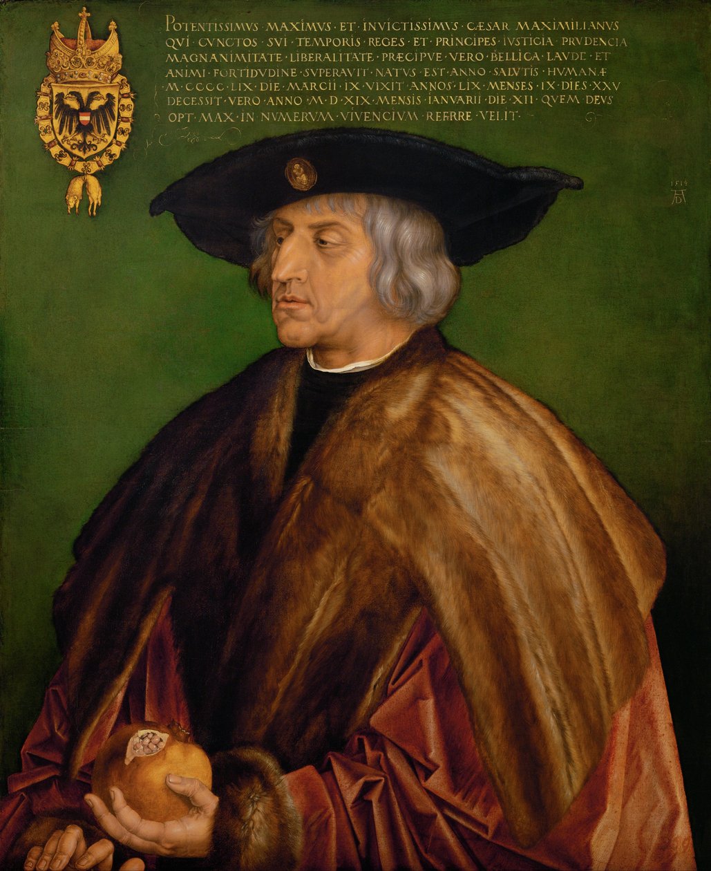 Imperador Maximiliano I de Albrecht Dürer