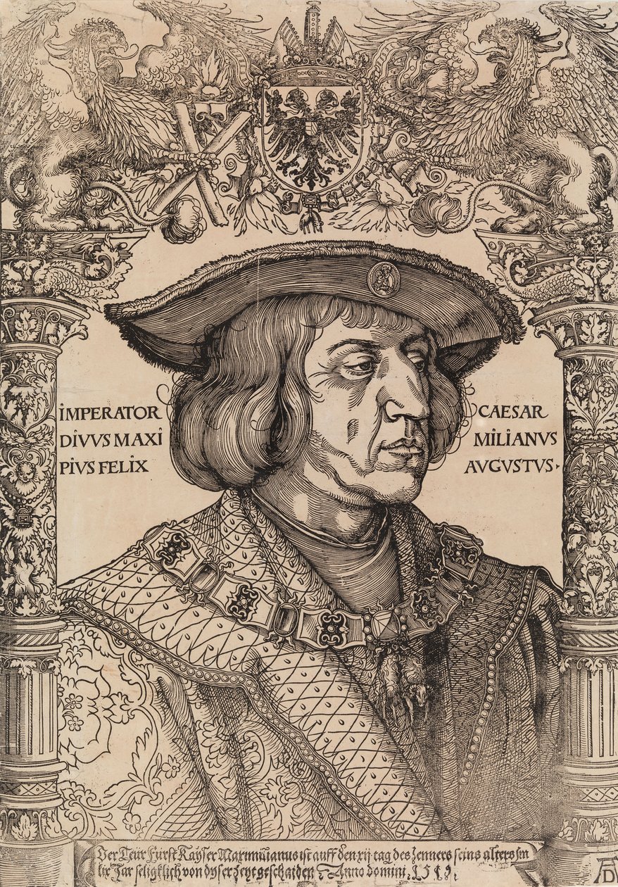 Imperador Maximiliano I de Albrecht Dürer