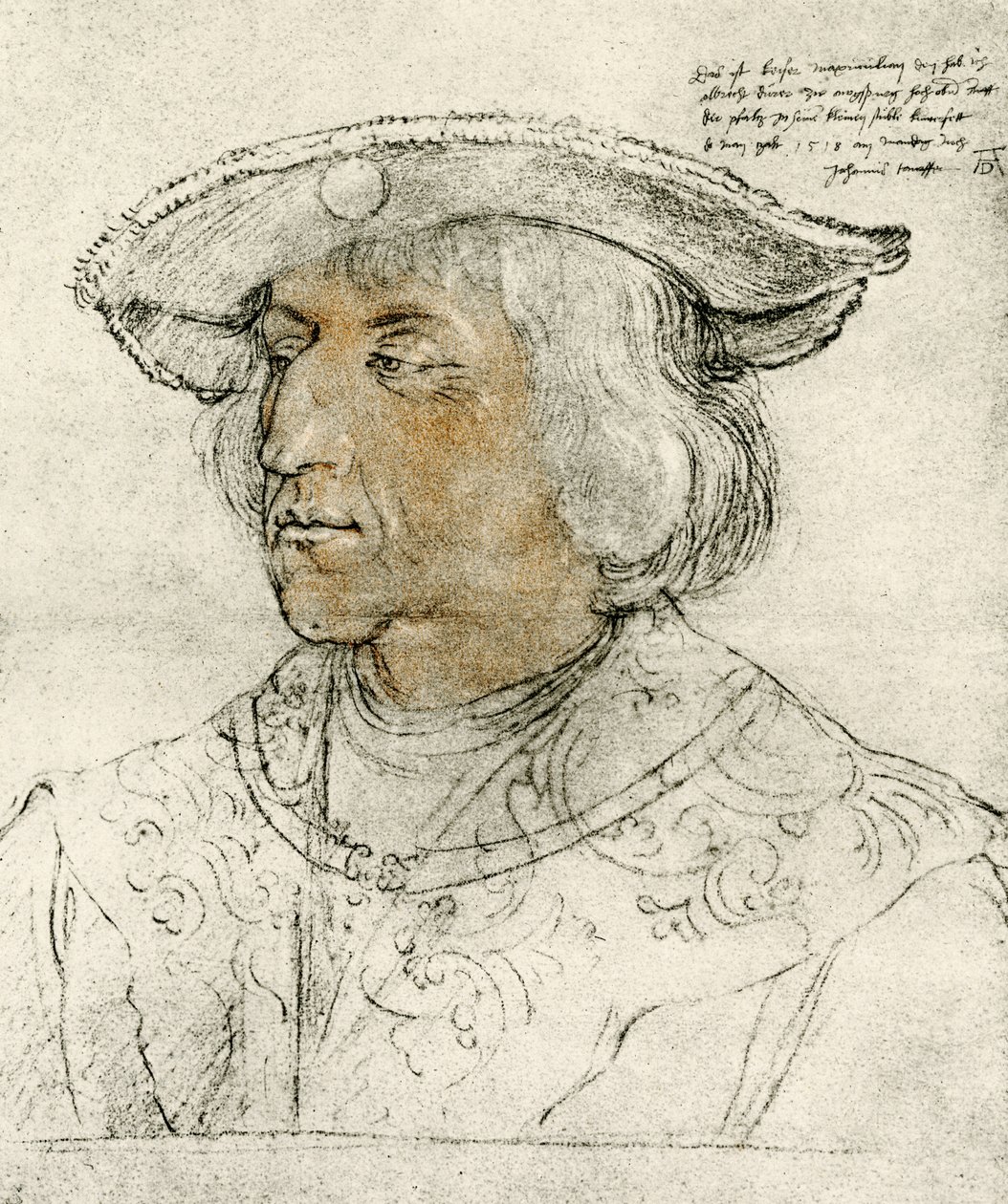 Imperador Maximiliano I de Albrecht Dürer