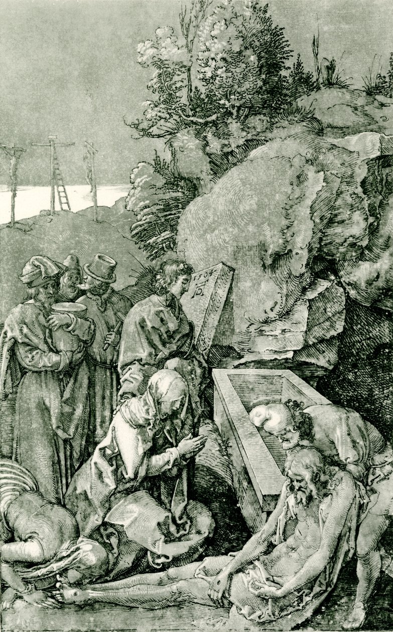 Sepultamento de Cristo de Albrecht Dürer