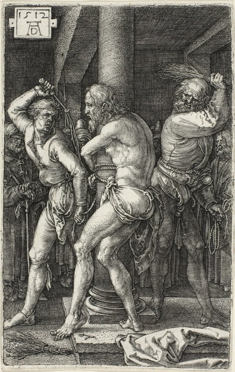 Flagelação, de A Paixão Gravada de Albrecht Dürer
