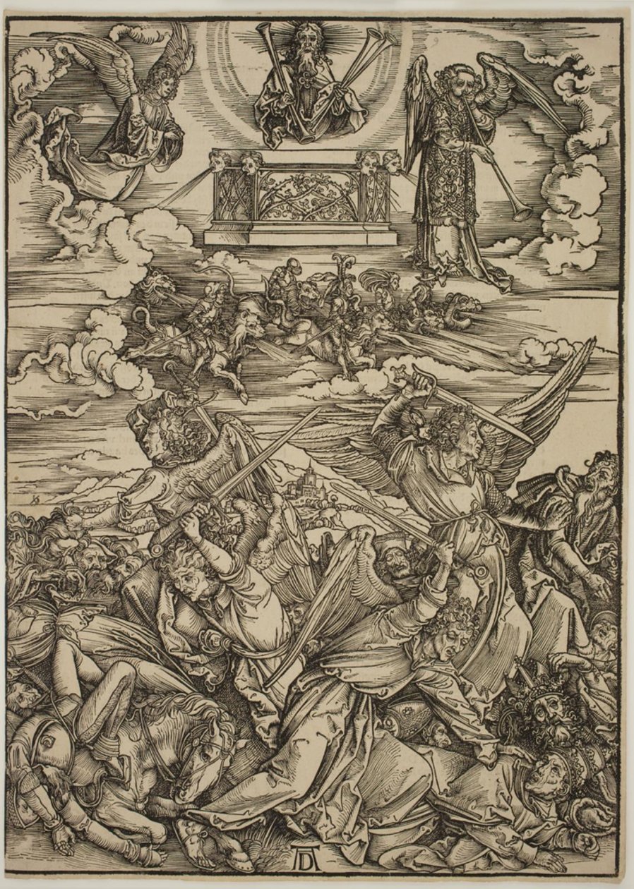 Quatro Anjos Vingadores do Eufrates de Albrecht Dürer