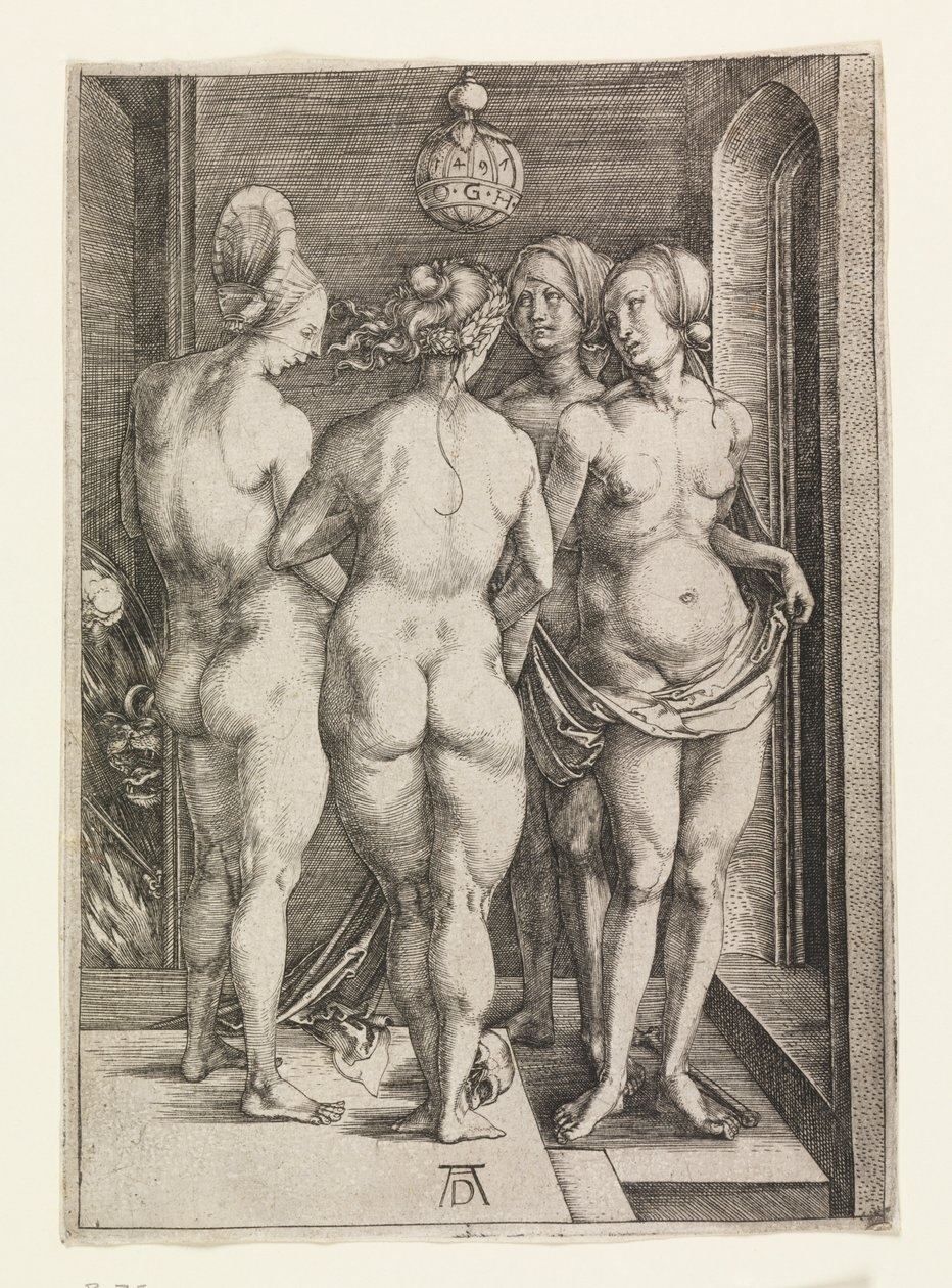 Quatro Mulheres Nuas (As Quatro Bruxas) de Albrecht Dürer