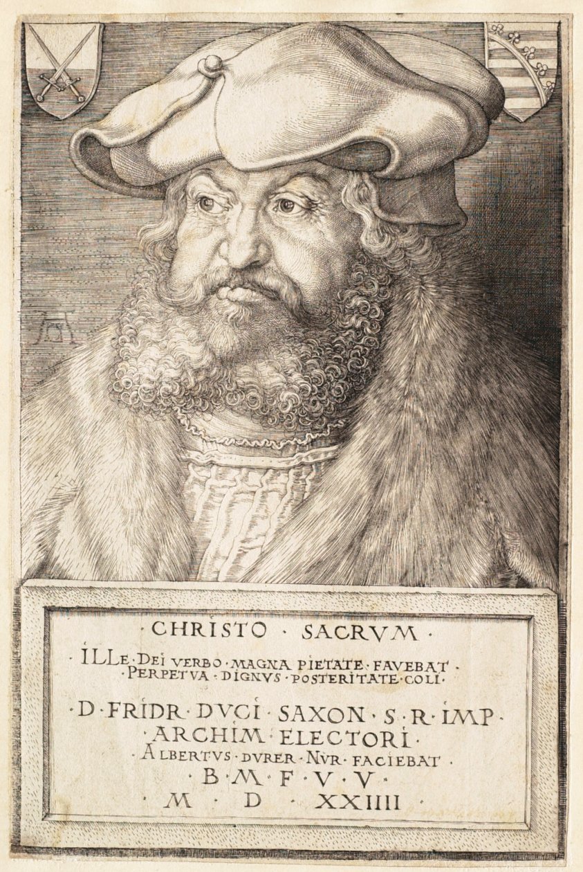 Frederico, o Sábio, eleitor da Saxónia de Albrecht Dürer