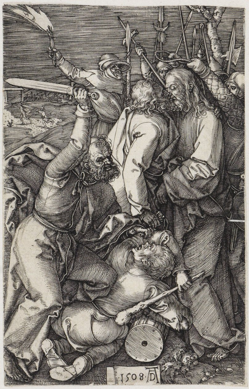 A prisão de Cristo de Albrecht Dürer