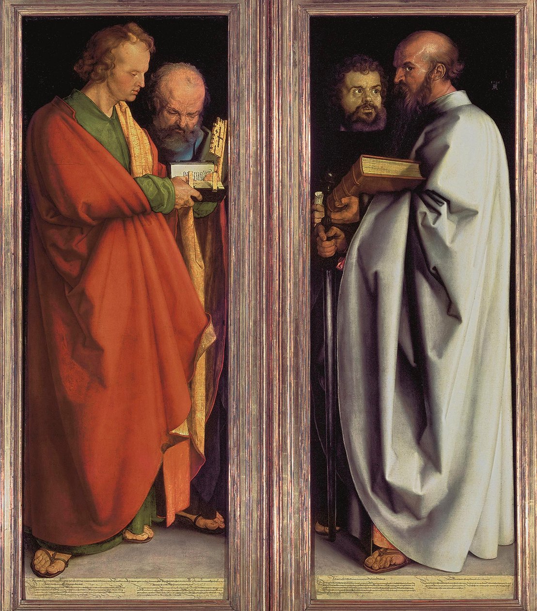 Alemão: Vier Apostel Os Quatro Apóstolos de Albrecht Dürer