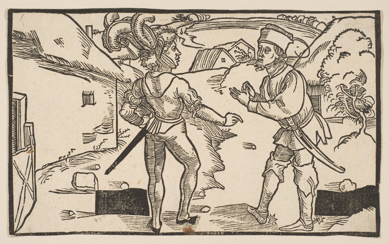 Heauton Timouroumenos, de As Comédias de Terence, reimpressão do século XIX. de Albrecht Dürer