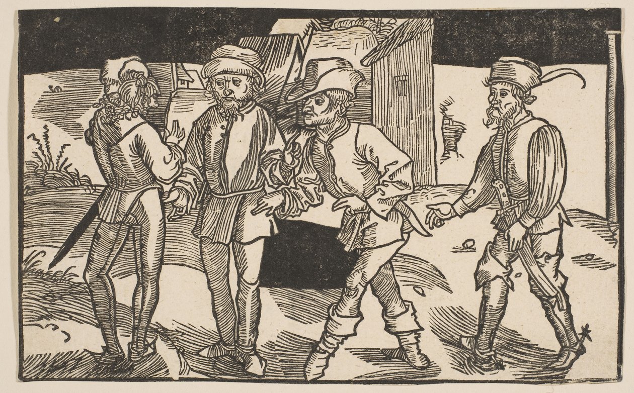 Heauton Timouroumenos, de As Comédias de Terence, reimpressão do século XIX. de Albrecht Dürer