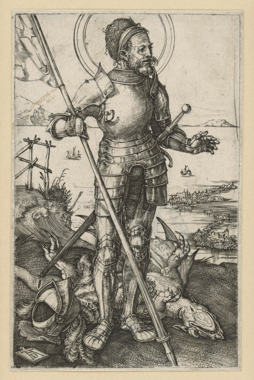 São Jorge a pé de Albrecht Dürer