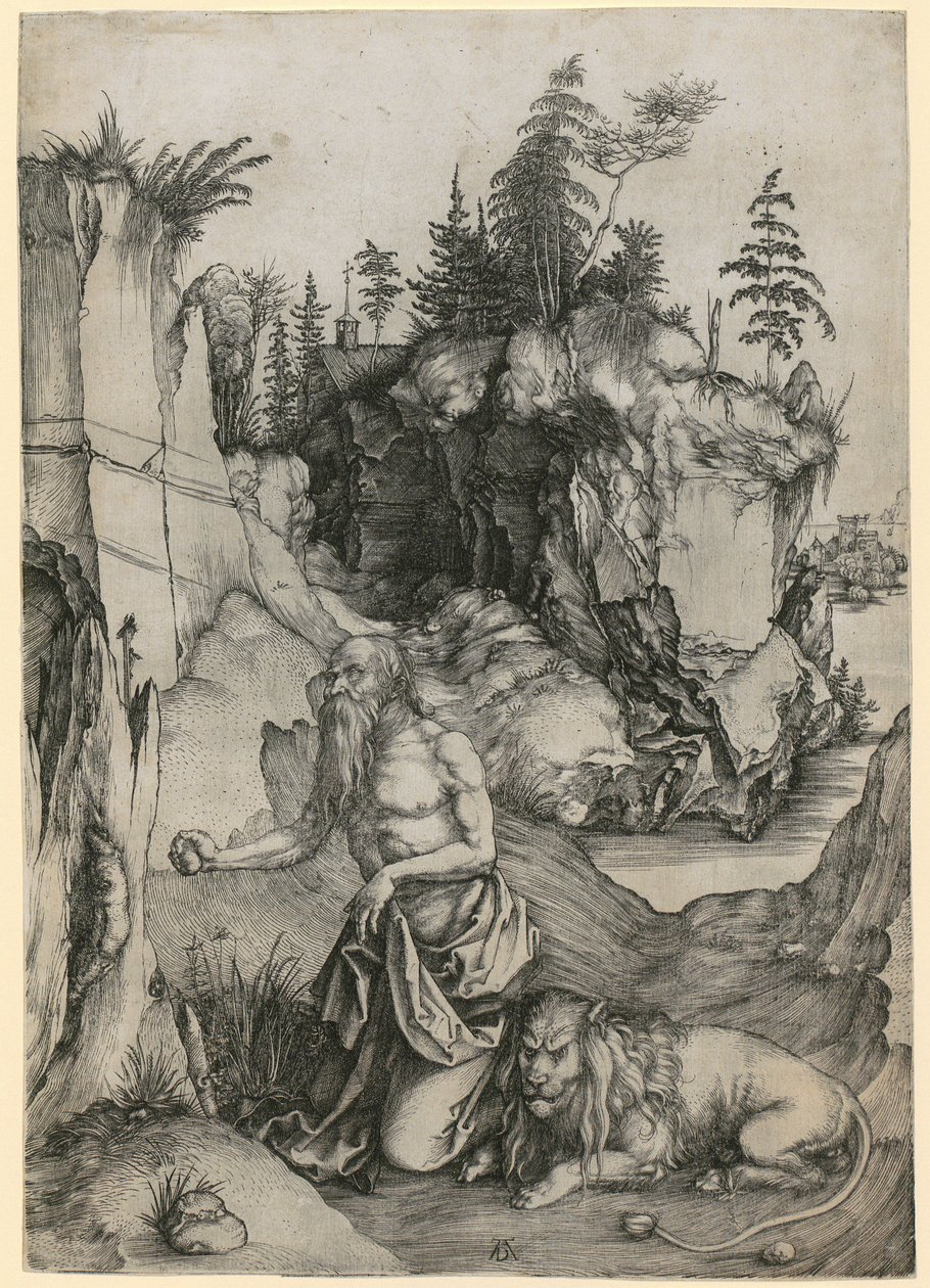 São Jerónimo no deserto de Albrecht Dürer