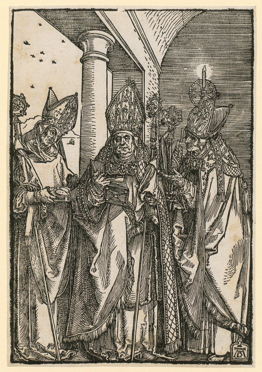 São Colomão (Johannes Stabius no papel de São Colomão) de Albrecht Dürer