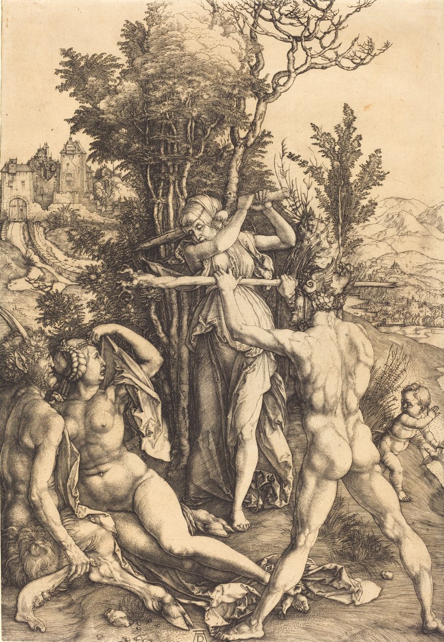 Hércules na Encruzilhada, 14981499. de Albrecht Dürer