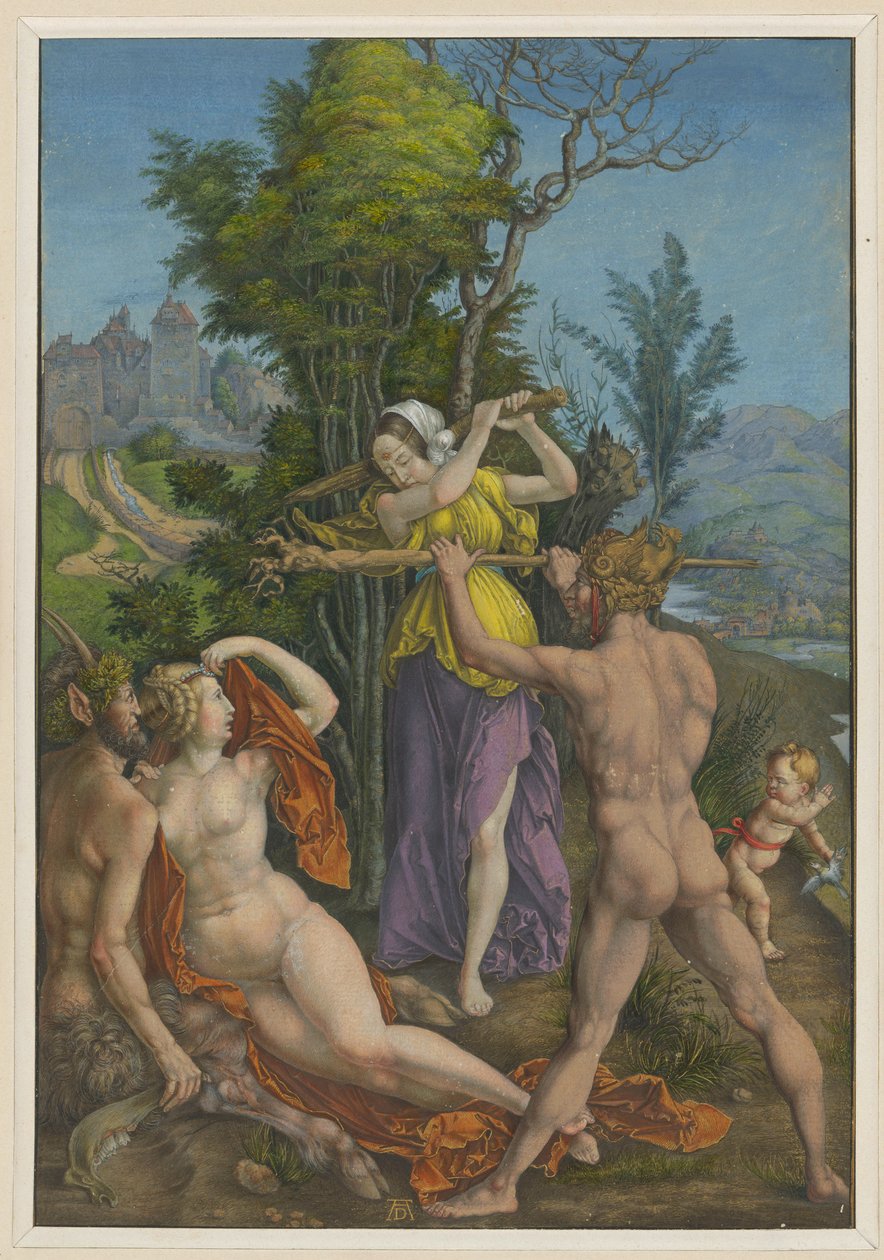 Hércules numa encruzilhada de Albrecht Dürer