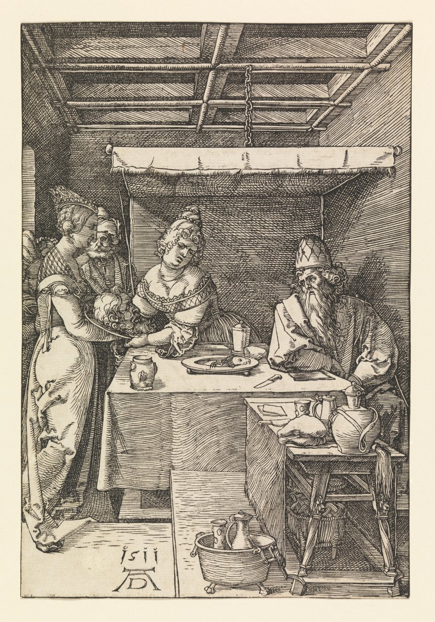 Herodias com a cabeça de João Batista de Albrecht Dürer