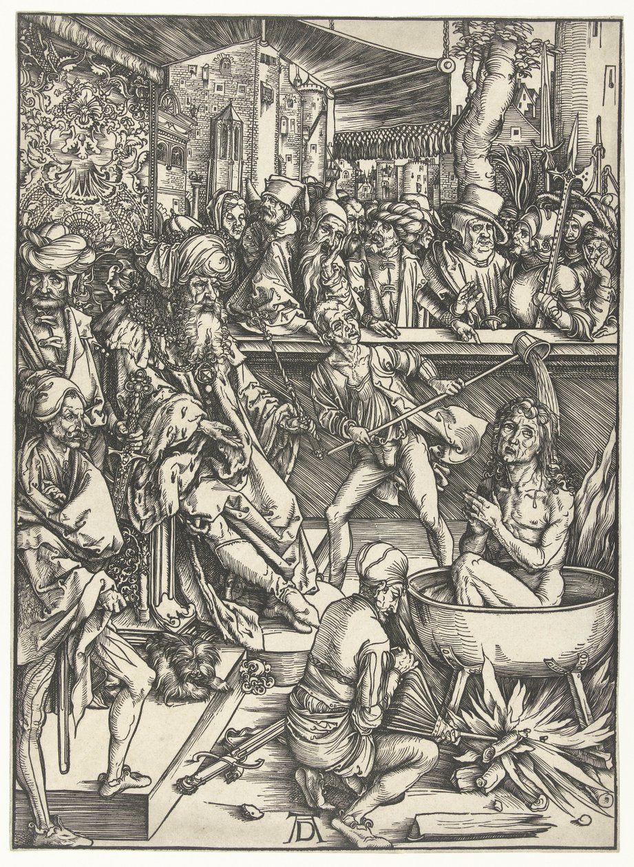 O martírio de João, o Evangelista de Albrecht Dürer