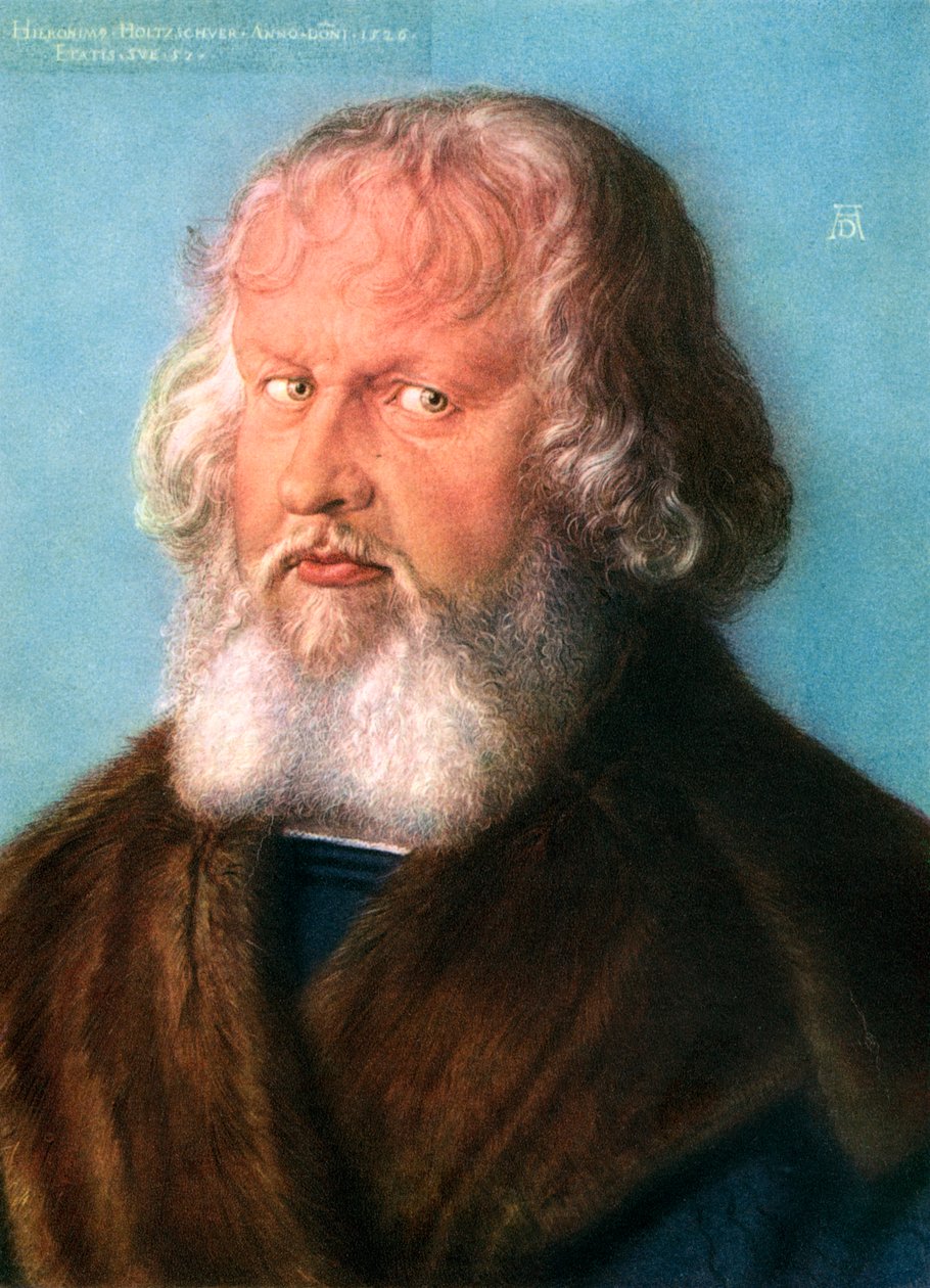 Hieronymus Holzschuher, 1526, 1936 de Albrecht Dürer