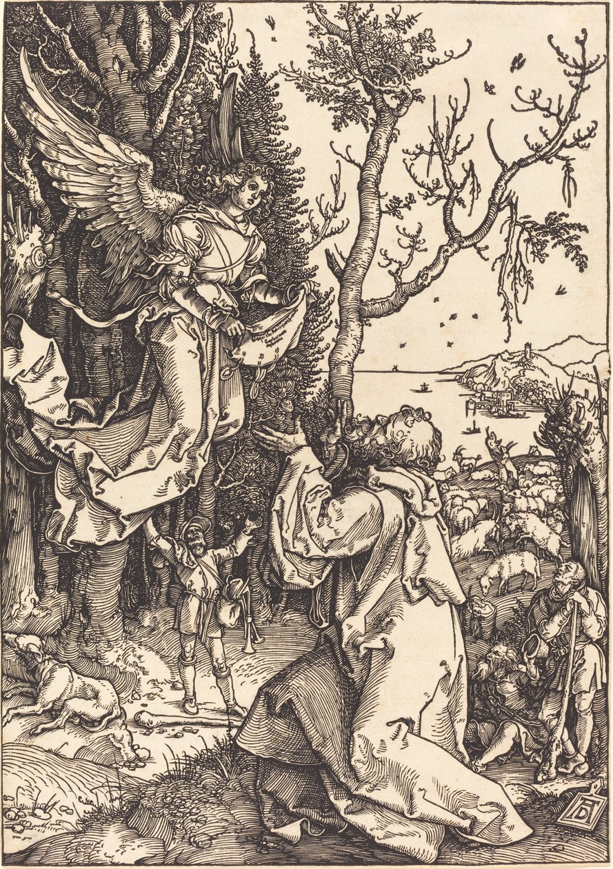 Joaquim e o Anjo de Albrecht Dürer