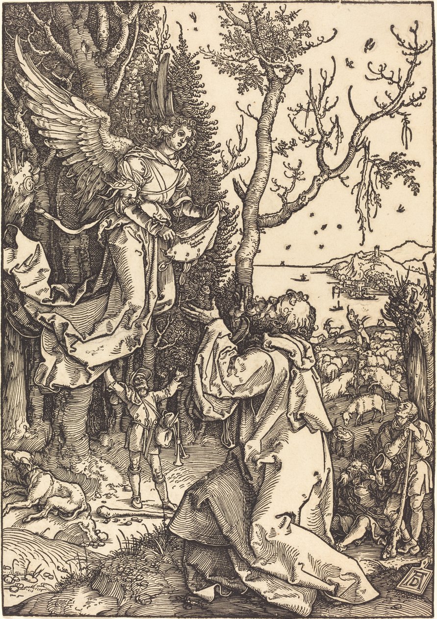 Joaquim e o Anjo de Albrecht Dürer