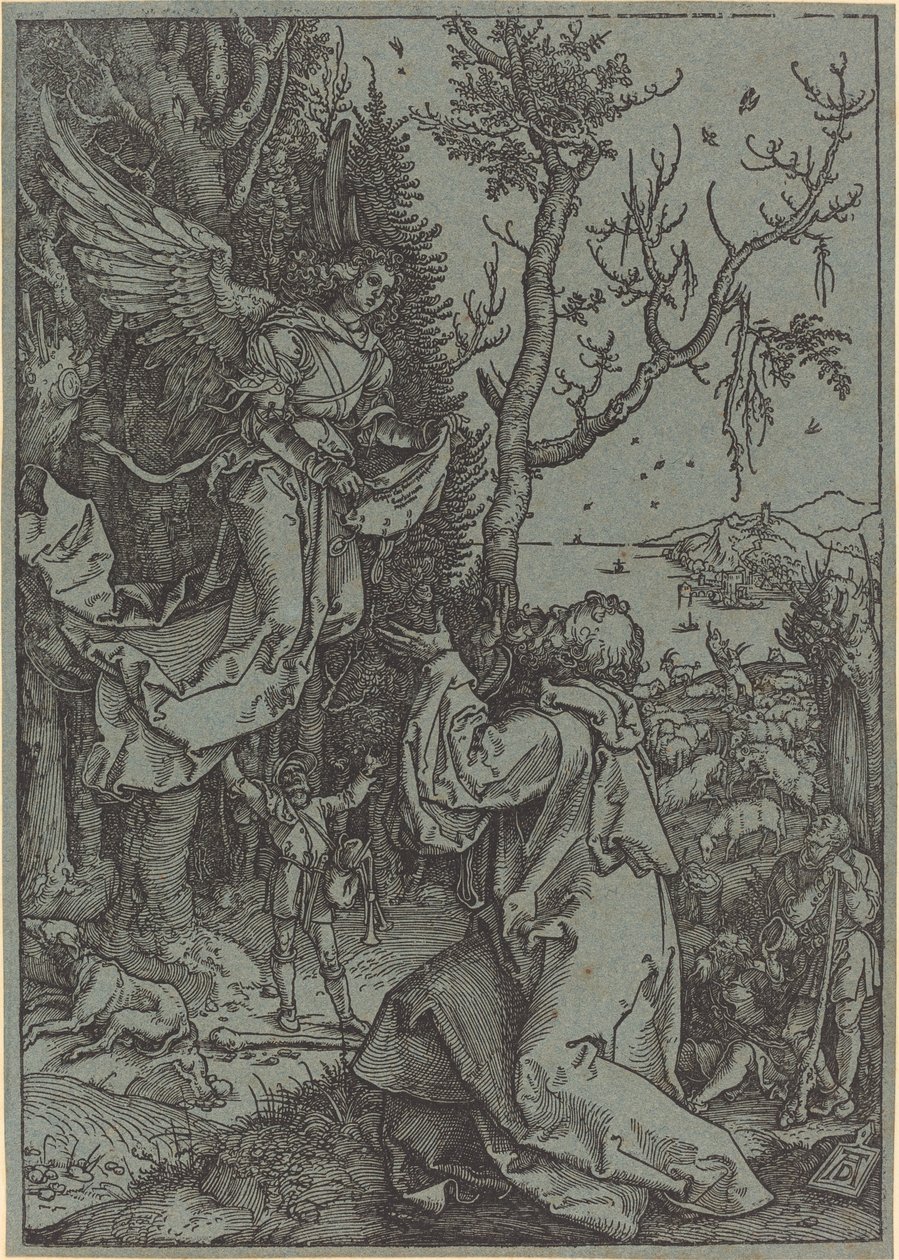 Joaquim e o Anjo de Albrecht Dürer