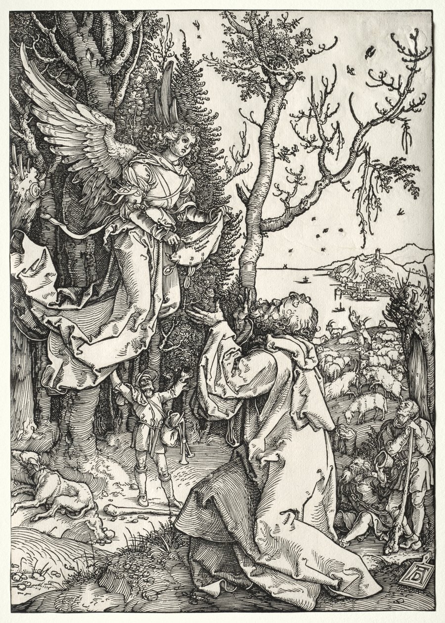 Joaquim e o Anjo de Albrecht Dürer