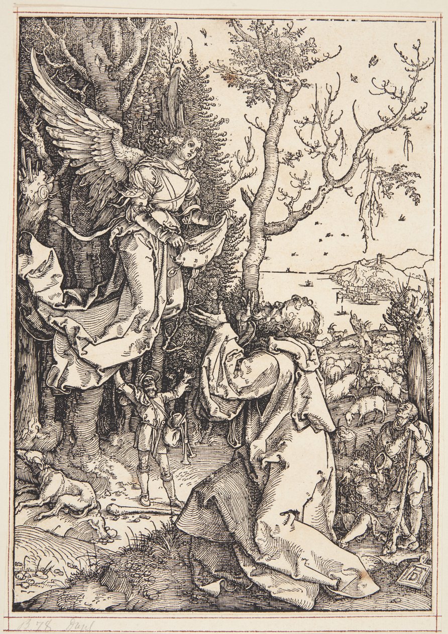 Joaquim e o anjo de Albrecht Dürer