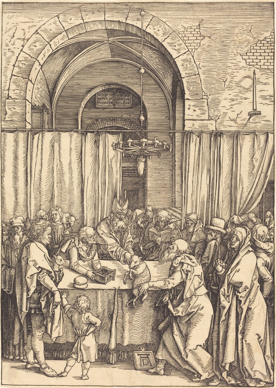 A oferta de Joachim rejeitada de Albrecht Dürer