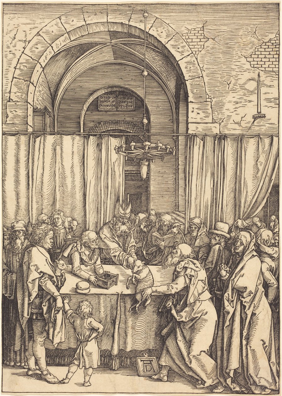 A oferenda de Joaquim rejeitada de Albrecht Dürer