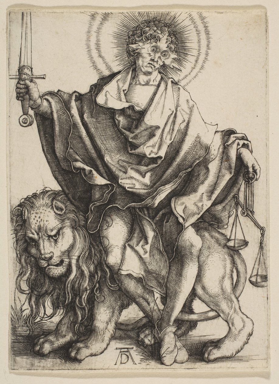 Justiça, ca. 1499 de Albrecht Dürer